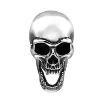 Colar Unissex Gótico Vintage Com Pingente De Caveira Em Aço Inoxidável, Joia Punk Para Motociclistas Colar Unissex Gótico Vintage Com Pingente De Caveira Em Aço Inoxidável, Joia Punk Para Motociclistas