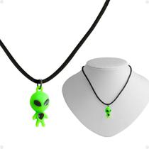 Colar unissex infantil + pingente verde ET qualidade premium disco voador moda criança menino alien unissex presente Colar unissex infantil + pingente verde ET qualidade premium disco voador moda criança menino alien unissex presente