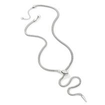 Colar UOOANUO Snake em aço inoxidável banhado a ouro 14k