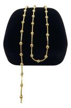 Colar Veneziana 45cm Joias Nobre Banhado a Ouro Igual A Ouro Colar Veneziana 45cm Joias Nobre Banhado a Ouro Igual A Ouro