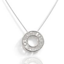 Colar Veneziana C/ping. Mãe Te Amo Prata Legítima 925 Colar Veneziana C/ping. Mãe Te Amo Prata Legítima 925