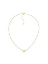 Colar Via Lessa Myra Micro Zircônias e Pingente Dourado Colar Via Lessa Myra Micro Zircônias e Pingente Dourado