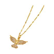 Colar Vintage Feminino Com Pingente De Fênix Em Aço Inoxidável Com Revestimento De Ouro 18K Estilo Colar Vintage Feminino Com Pingente De Fênix Em Aço Inoxidável Com Revestimento De Ouro 18K Estilo