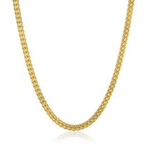 Colar West Coast Jewelry Crucible masculino Franco Chain 24"