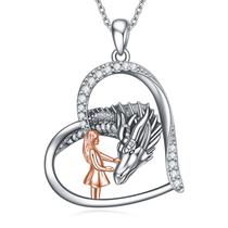 Colar YAFEINI Dragon 925 em prata esterlina para mulheres Colar YAFEINI Dragon 925 em prata esterlina para mulheres