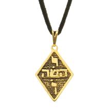 Colar Yoshua Nome Mistico de Jesus Yeshua 22mm - Sunshine Cristais