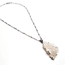 Colar Zaryn - Drusa De Cristal De Quartzo Colar Zaryn - Drusa De Cristal De Quartzo