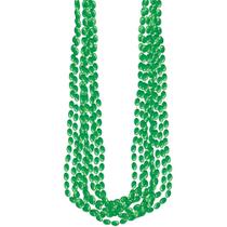 Colares Amscan Green Metallic Bead 30mL (pacote com 8)