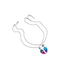 Colares Best Friend Colares para crianças Colares Bff Colares de meio coração