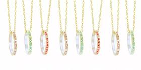 Colares Best Friends Amigas Folheado A Ouro 18k - 8 Pçs