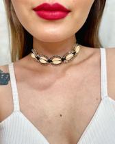 Colares chocker modelo com Buzios feito a mão