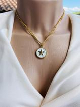 Colares chocker modelo de estrela verniz italiano Colares chocker modelo de estrela verniz italiano