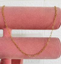 Colares choker folheado a ouro coração vazado minimalista