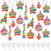 Colares de garrafas Sand Art Craft Kit Zubebe 20 unidades com funis Colares de garrafas Sand Art Craft Kit Zubebe 20 unidades com funis