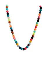 Colares de miçangas coloridas mescladas bol Candy Colors tendência Verão