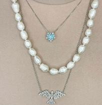 Colares em bijuteria feminina Colares em bijuteria feminina