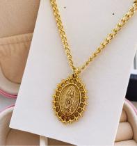 Colares modelo Nossa Senhora de Guadalupe verniz italiano