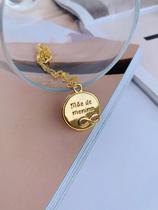 Colares Semi Joia 18k pingente filhos e mãe de pet Infinito