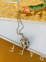 Colares Semi Joia corrente Singapura Leão Versátil Maxi a Prata