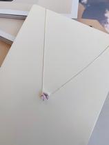 Colares Semi Joia Ouro 18 kl Prata 925 ponto de luz Coração