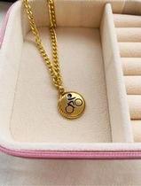 Colares Semi Joia Ouro 18k colar pingente ciclismo ciclista Colares Semi Joia Ouro 18k colar pingente ciclismo ciclista