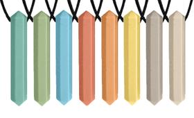 Colares Sensoriais de Silicone Mastigáveis Tilcare Chew Chew 8 unidades Colares Sensoriais de Silicone Mastigáveis Tilcare Chew Chew 8 unidades