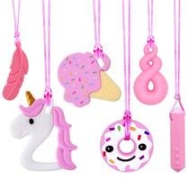 Colares Sensory Chew Olugu (6 Unidades) - Para Autismo e Dentição Infantil