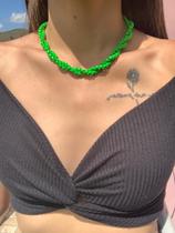 Colares triplo hexa copa do mundo Brasil verde duplo