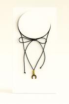 Colares western rodeio modelo boho com pingente