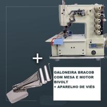 Colarete, Galoneira Bracob Com Aparelho De Viés, Completa