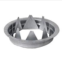 Colarinho adaptador universal galvanizado Colarinho adaptador universal galvanizado