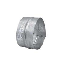 Colarinho Galvanizado No 115 com 10CM de Altura e 11,5CM de Largura Resistente à Corrosão Prata