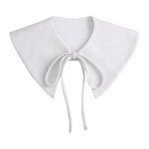 Colarinho removível, gola falsa, mistura de lã, estilo xale para mulheres Colarinho removível, gola falsa, mistura de lã, estilo xale para mulheres