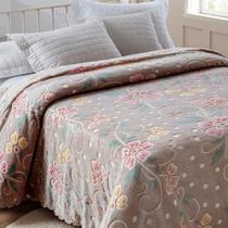 Colcha Aveludada Queen Aconchego L'incanto 2,20 x 2,40 M