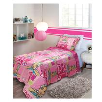 Colcha Barbie Mattel Ultrasonic Metelassada 1,60x2,40 Jolitex Colcha Barbie Mattel Ultrasonic Metelassada 1,60x2,40 Jolitex