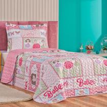 Colcha Bouti Kids Solteiro Dulpa face 2 Pçs Ballet Colcha Bouti Kids Solteiro Dulpa face 2 Pçs Ballet