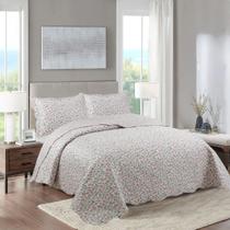 Colcha Bouti - King Size - Dupla Face - C/ Porta Travesseiros - Isabel 3 - Rozac Colcha Bouti - King Size - Dupla Face - C/ Porta Travesseiros - Isabel 3 - Rozac