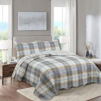Colcha Bouti - King Size - Dupla Face - C/ Porta Travesseiros - Tamisa 2 - Rozac