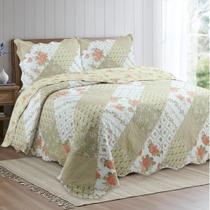 Colcha Bouti - King Size - Dupla Face - C/ Porta Travesseiros - Veneza 8 - Rozac