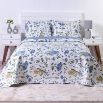Colcha Bouti Queen Dupla Face Estampada com Porta Travesseiro 3 Peças Colibrì Colcha Bouti Queen Dupla Face Estampada com Porta Travesseiro 3 Peças Colibrì