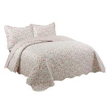 Colcha Bouti - Solteiro - Dupla Face - C/ Porta Travesseiro - Iris 7 - Rozac