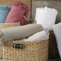 Colcha Buddemeyer Cotone Franja II Casal 220x250 cm - Cor 1845