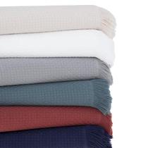 Colcha Buddemeyer Solteiro In Design Franja 160/230 Marinho