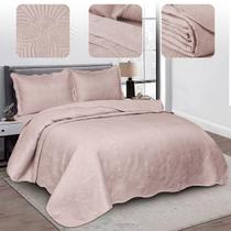Colcha Cama Box Queen Size Preço Baixo Dupla Face Bouti Lisa