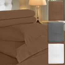 Colcha Cama Casal Lisa Cobre Leito Piquet 100% Algodão Luxo Colcha Cama Casal Lisa Cobre Leito Piquet 100% Algodão Luxo