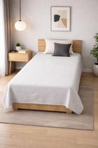 Colcha Cama De Solteiro Padrão Piquet Cobre Leito 1,40X2,20M Colcha Cama De Solteiro Padrão Piquet Cobre Leito 1,40X2,20M