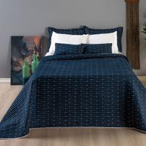 Colcha Cama King 7 Peças Bordado Urbany 100 Poliéster Hipercal 400 Fios