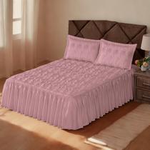 Colcha Casal 03 Peças Bordada em Microfibra Conforto Elegância para seu Quarto Colcha Casal 03 Peças Bordada em Microfibra Conforto Elegância para seu Quarto