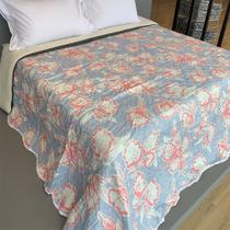 Colcha Casal Basic 100% Poliéster 180x215cm Rosa