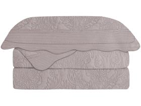 Colcha Casal Camesa 100% Poliéster 150 Fios - Antique Rose 3 Peças Colcha Casal Camesa 100% Poliéster 150 Fios - Antique Rose 3 Peças